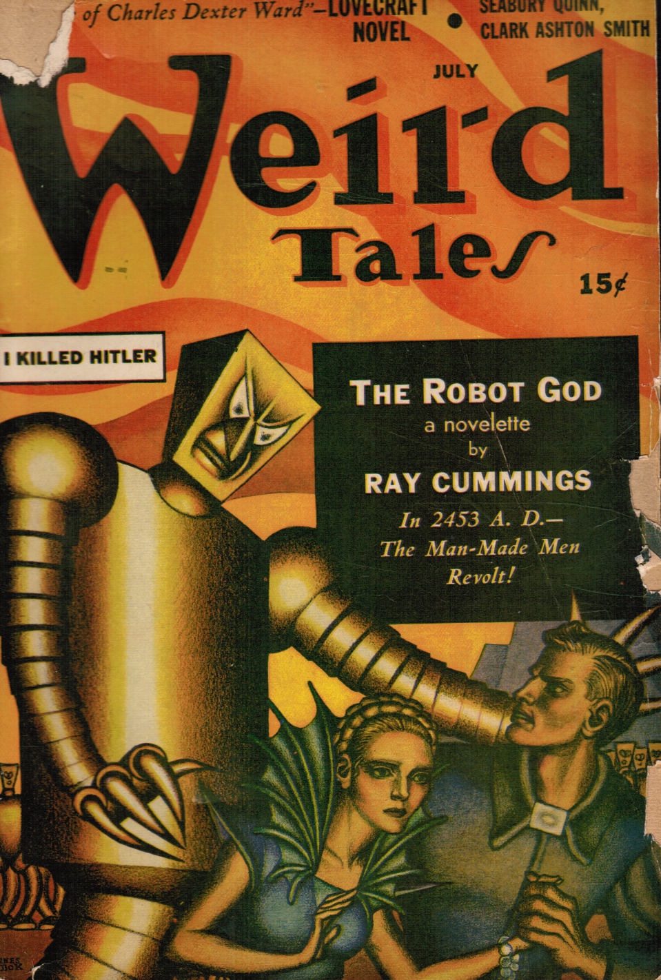 Image for Weird Tales - July 1941 - Vol. 35, No. 10 I Killed Hitler