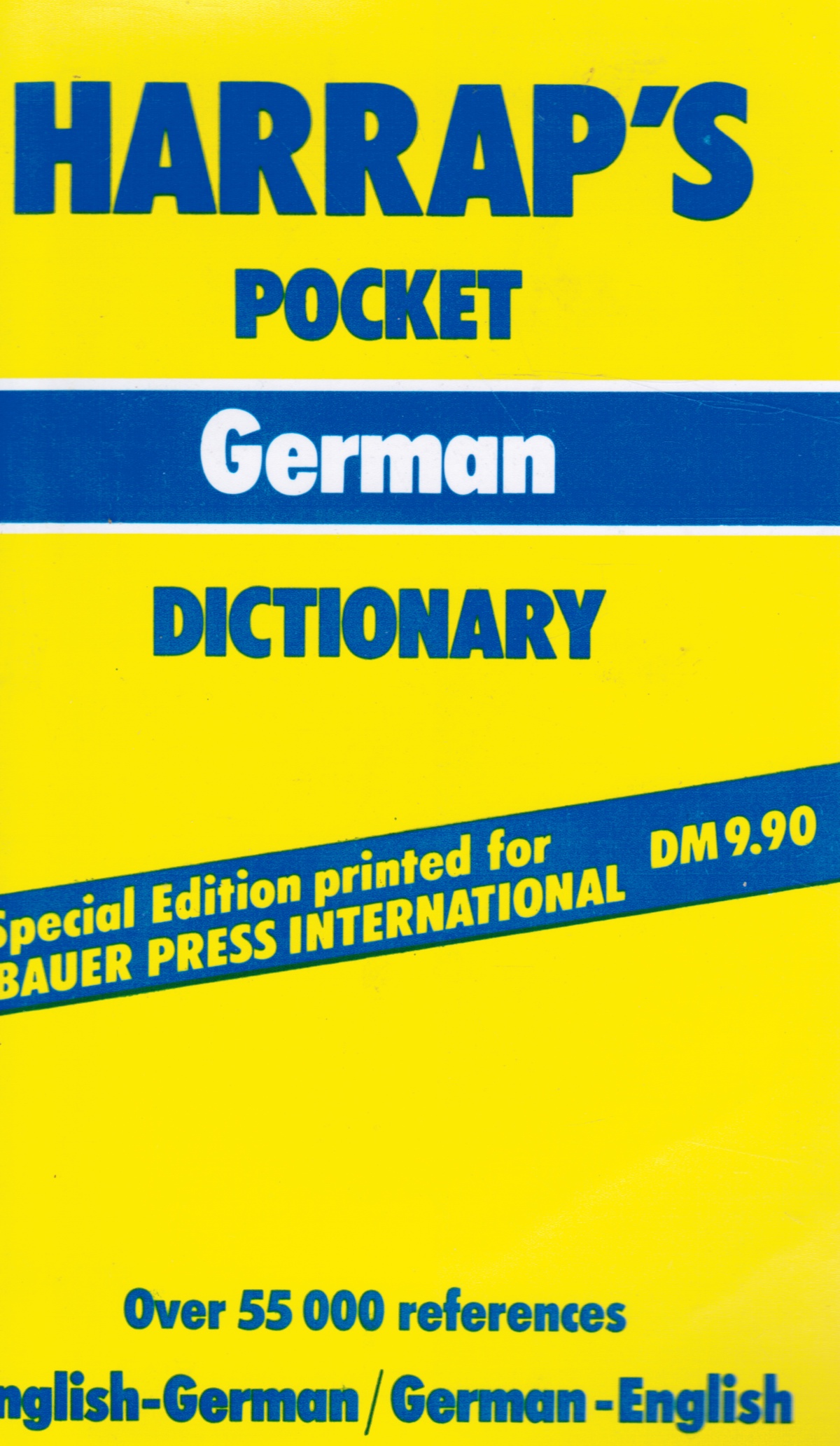 Image for Harrap's Pocket German Dictionary