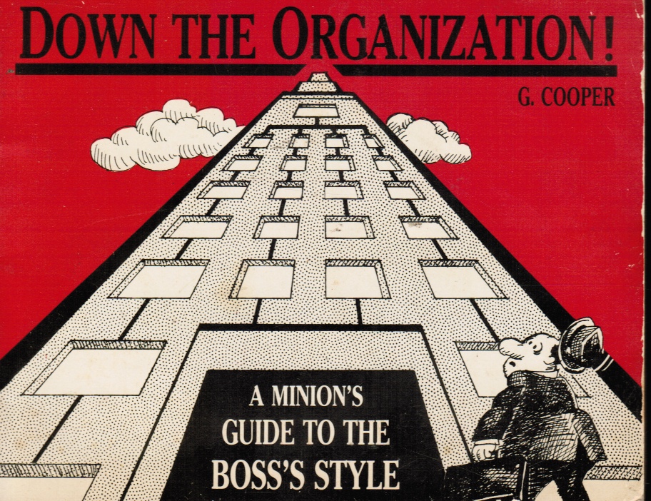Image for Down the Organization: a Minion's Guide to the Boss's Style