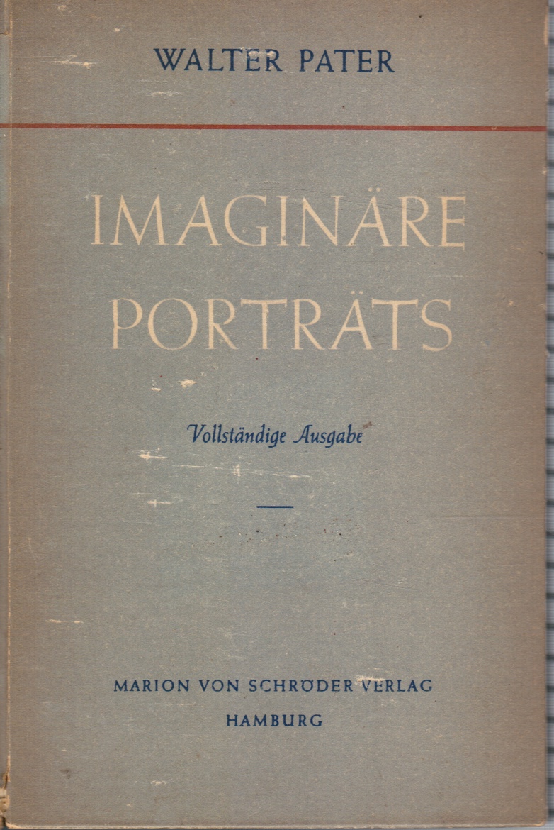 Image for Imaginare Portrats: Vllstandige Ausgabe