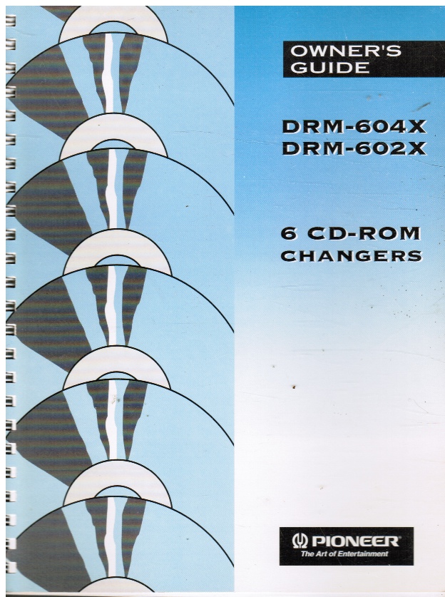 Image for DRM-604X, DRM-602X: Owner's Guide