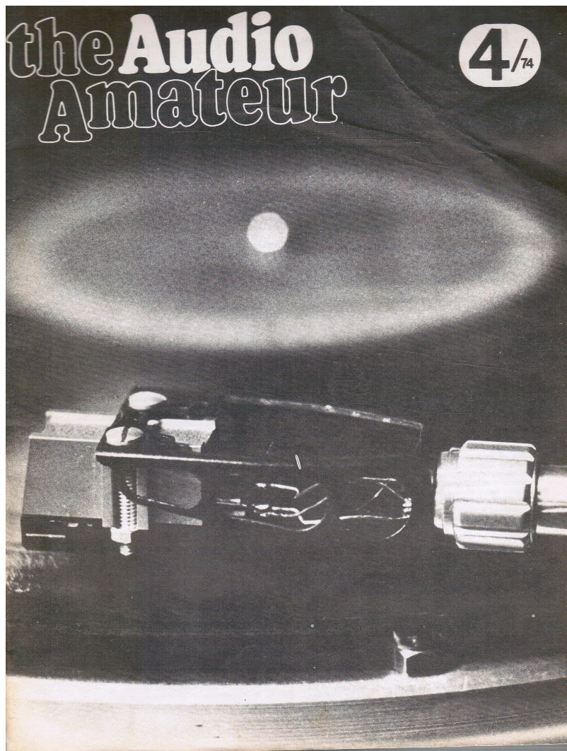 Image for The Audio Amateur Magazine Volume V, No 4, April 1975