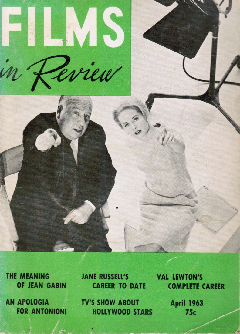 Image for Films in Review: Alfred Hitchcock (cover)