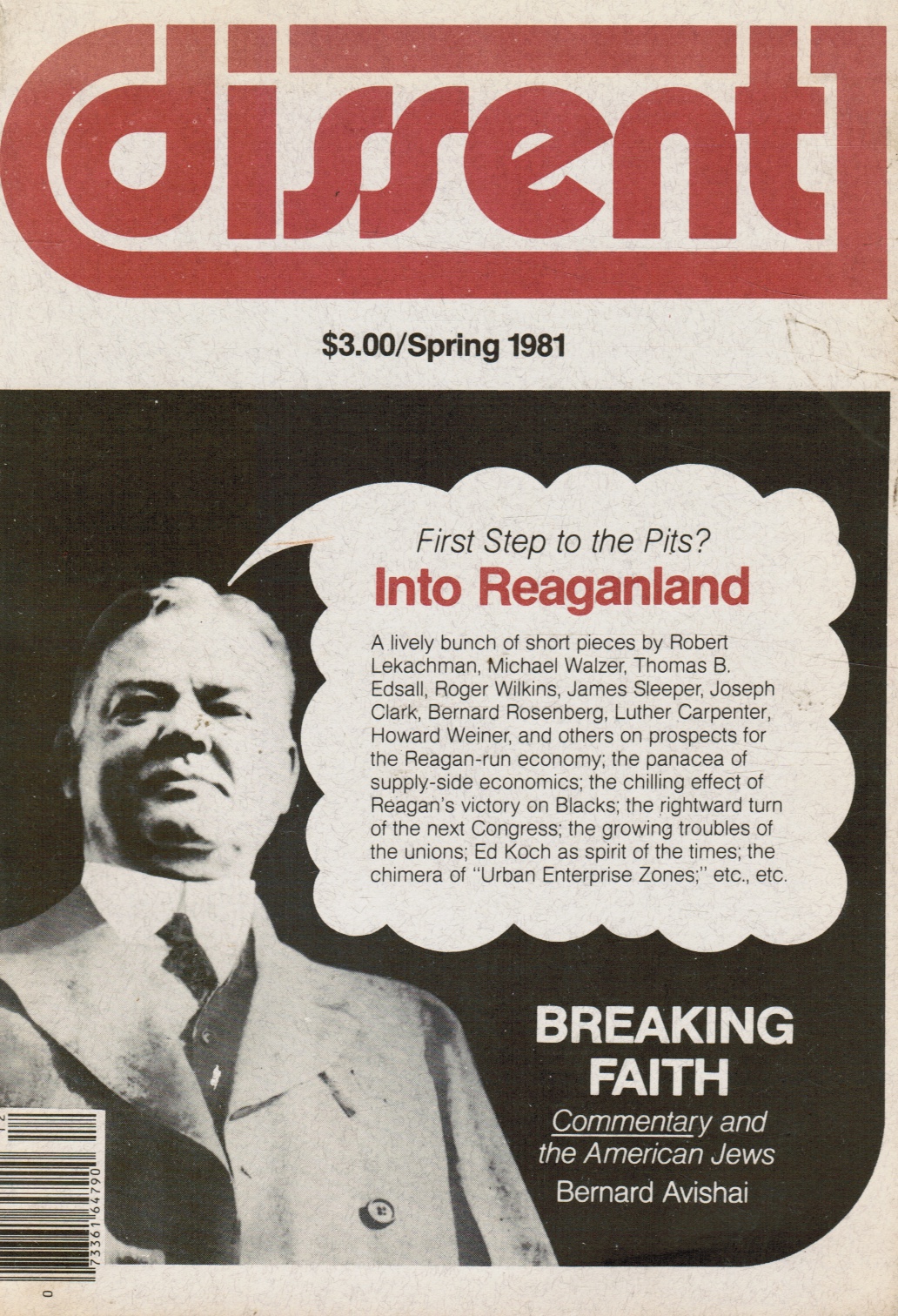 Image for DISSENT Magazine: Spring 1981