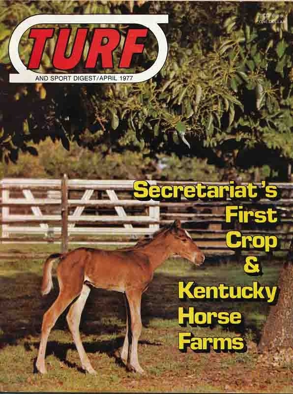 Image for Turf and Sport Digest: April 1977 (Secretariat)
