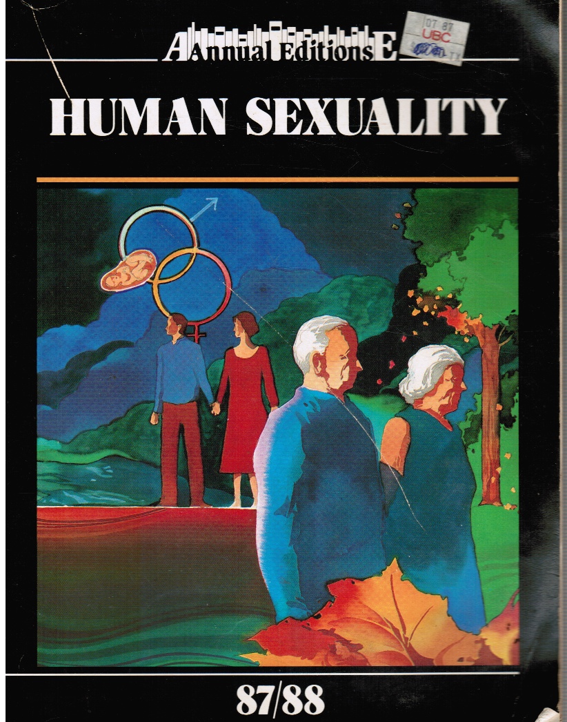 Image for Human Sexuality: 87/88 Annual Editions 87/88