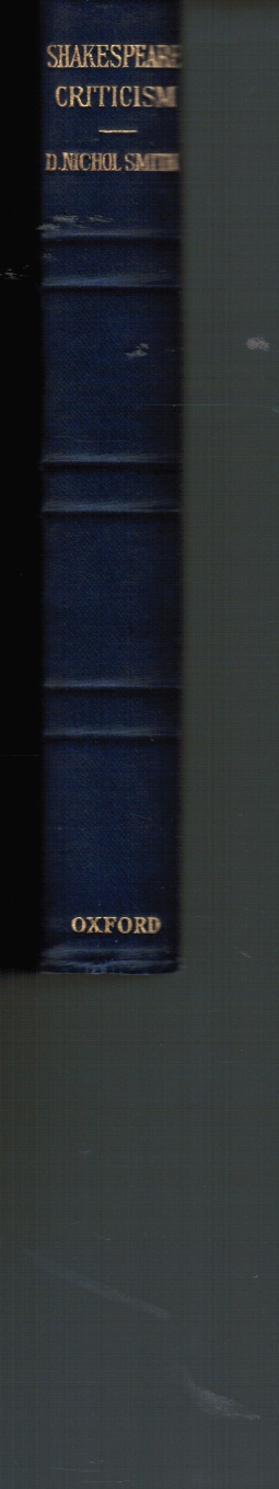 Image for Shakespeare Criticism a Selection