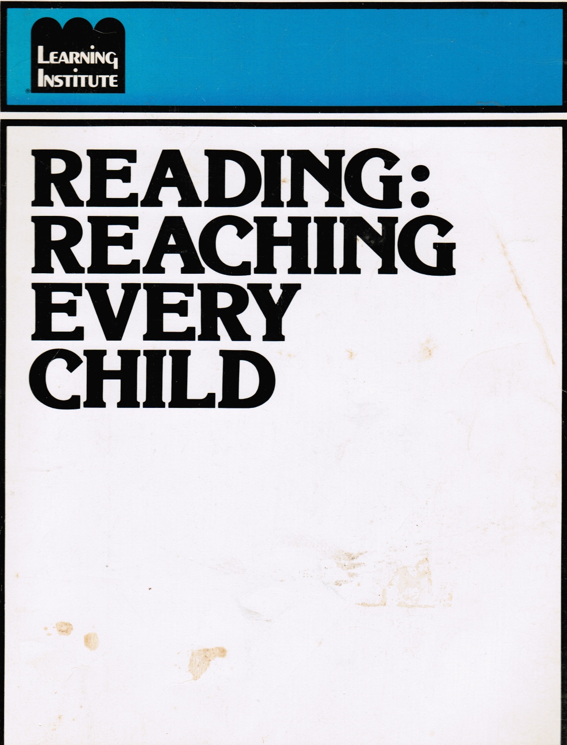 Image for Reading: Reaching Every Child