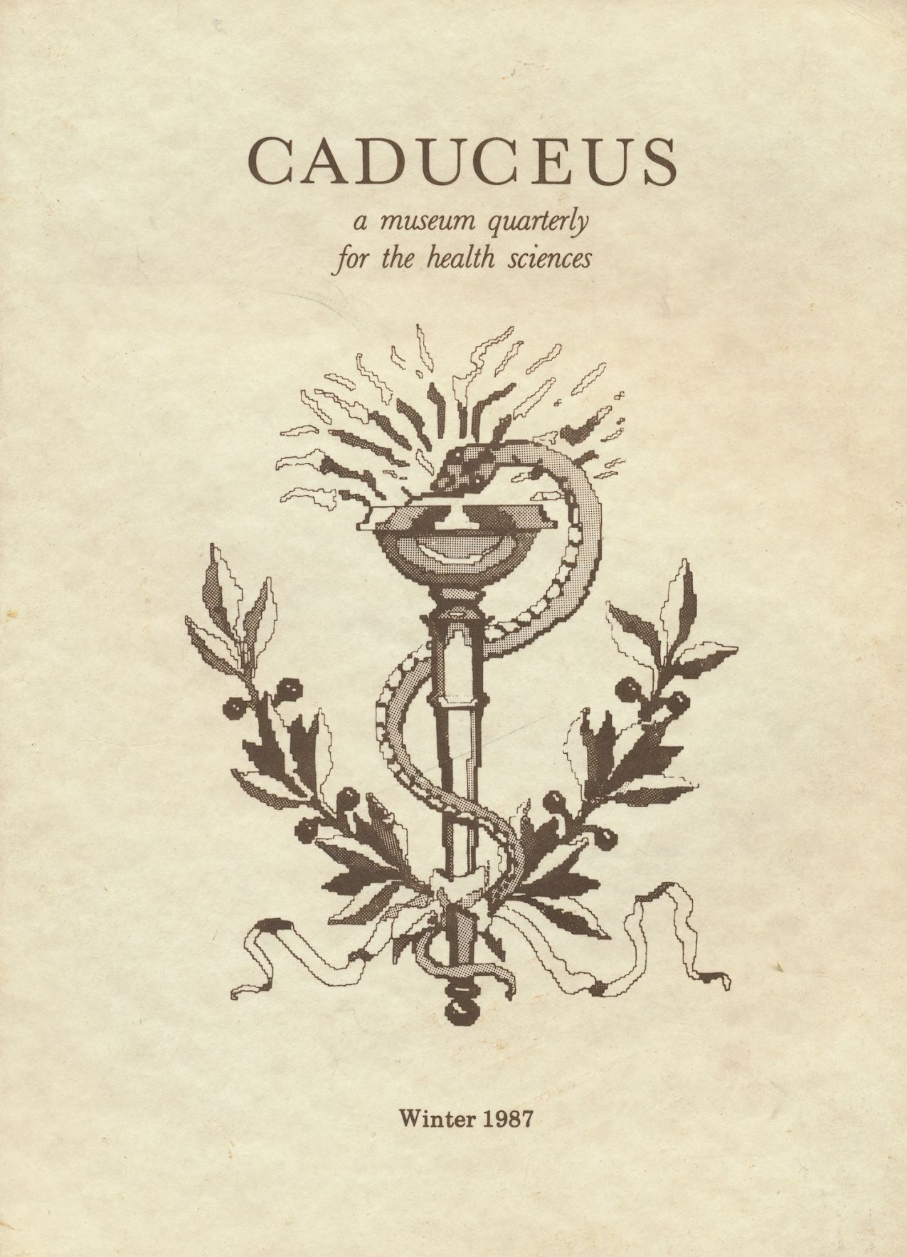 Image for Caduceus: a Museum Quarterly for the Health Sciences: Winter 1987