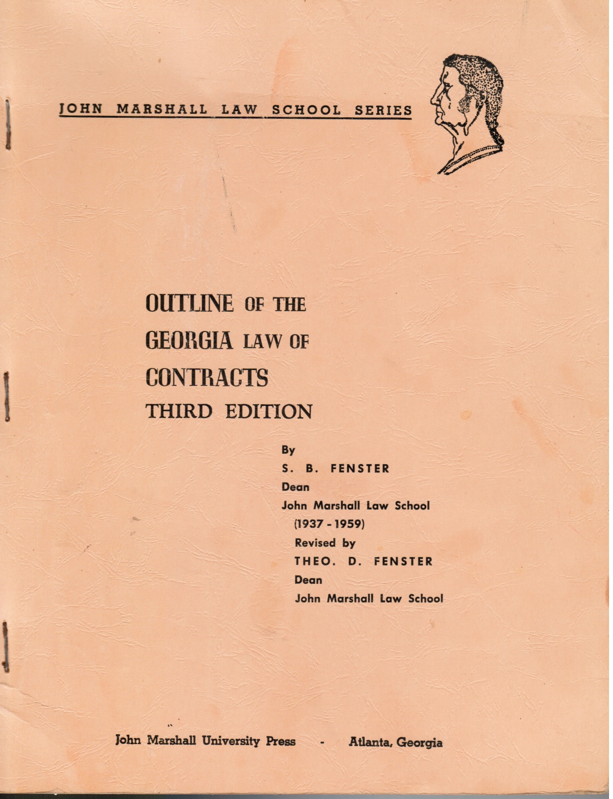 Image for Outline of the Georgia Law of Contracts