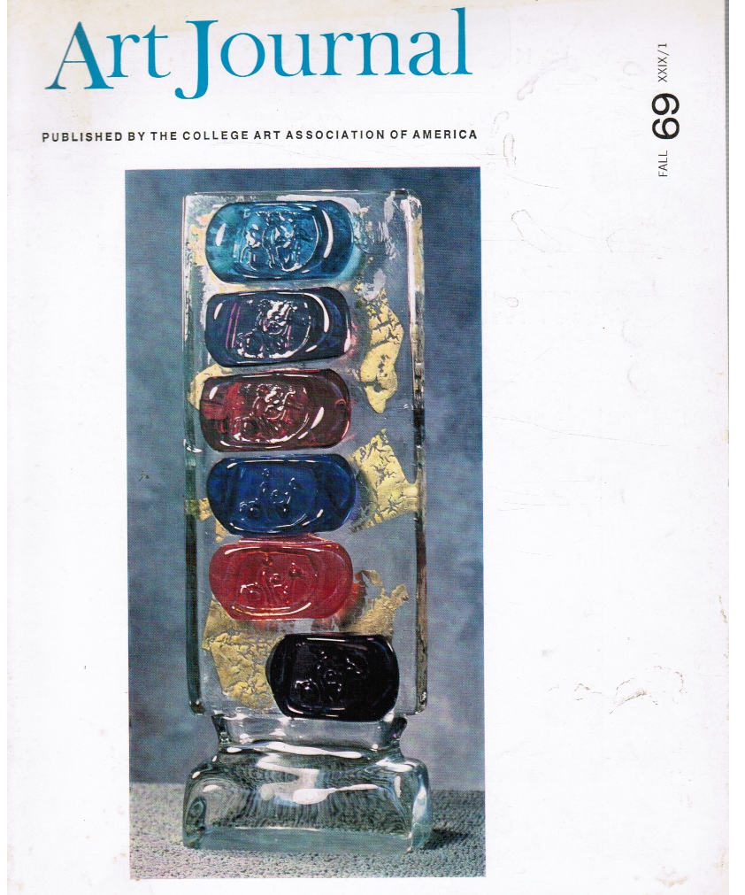 Image for Art Journal: Fall 69 XXIX/1