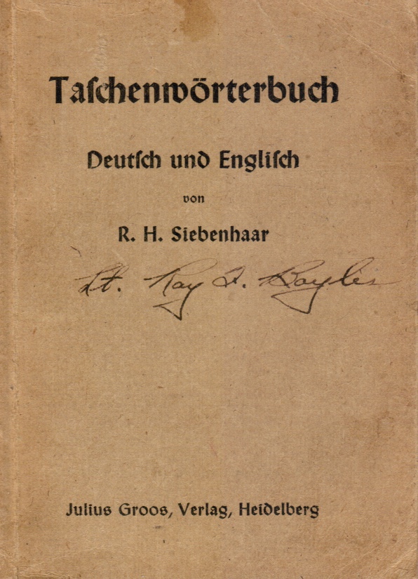 Image for Taschenworterbuch Deutsch Und Englisch (und Englisch/ Deutsch)