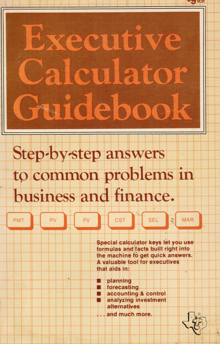 Image for Executive Calculator Guidebook