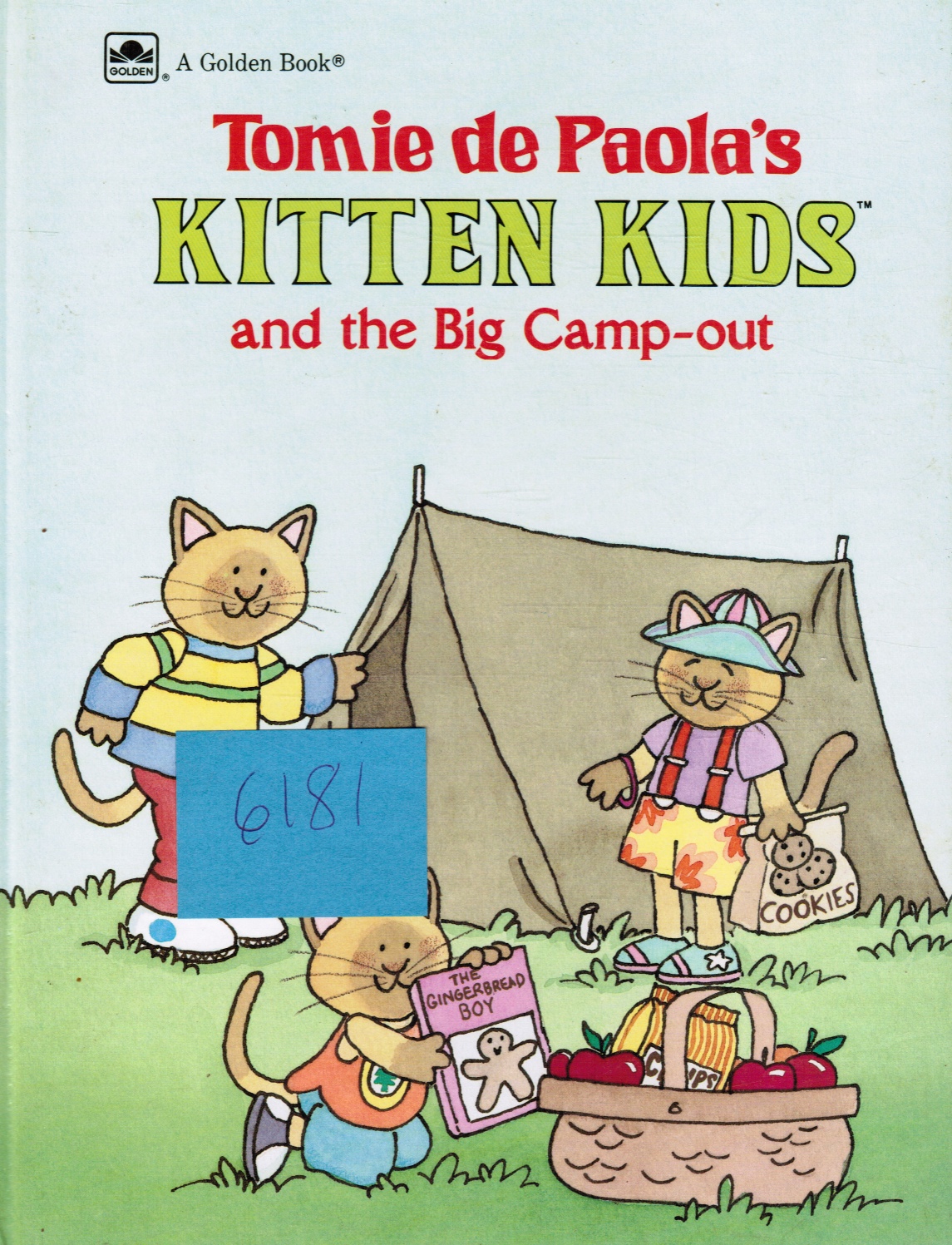 Image for Kitten Kids and the Big Camp-Out (A Golden Book)