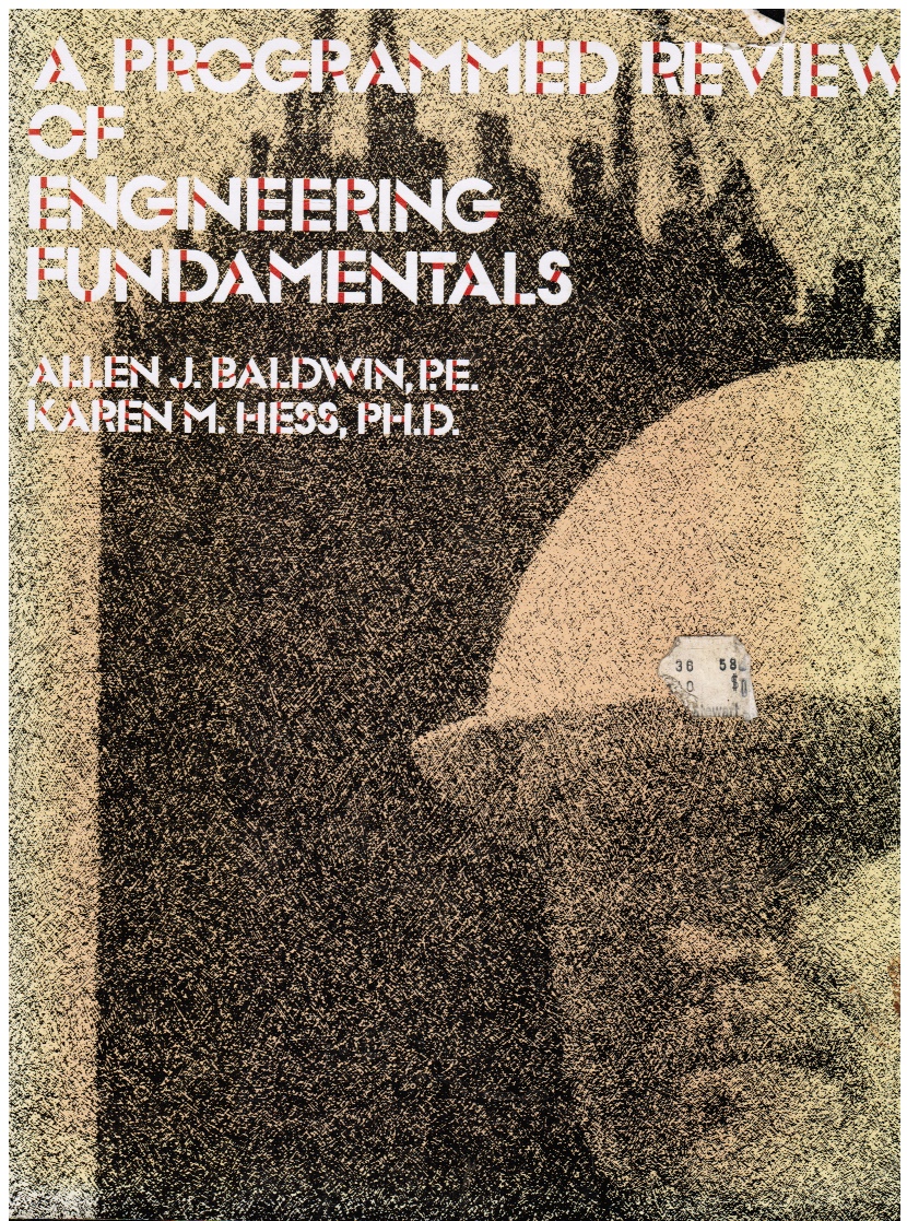 Image for A Programmed Review of Engineering Fundamentals
