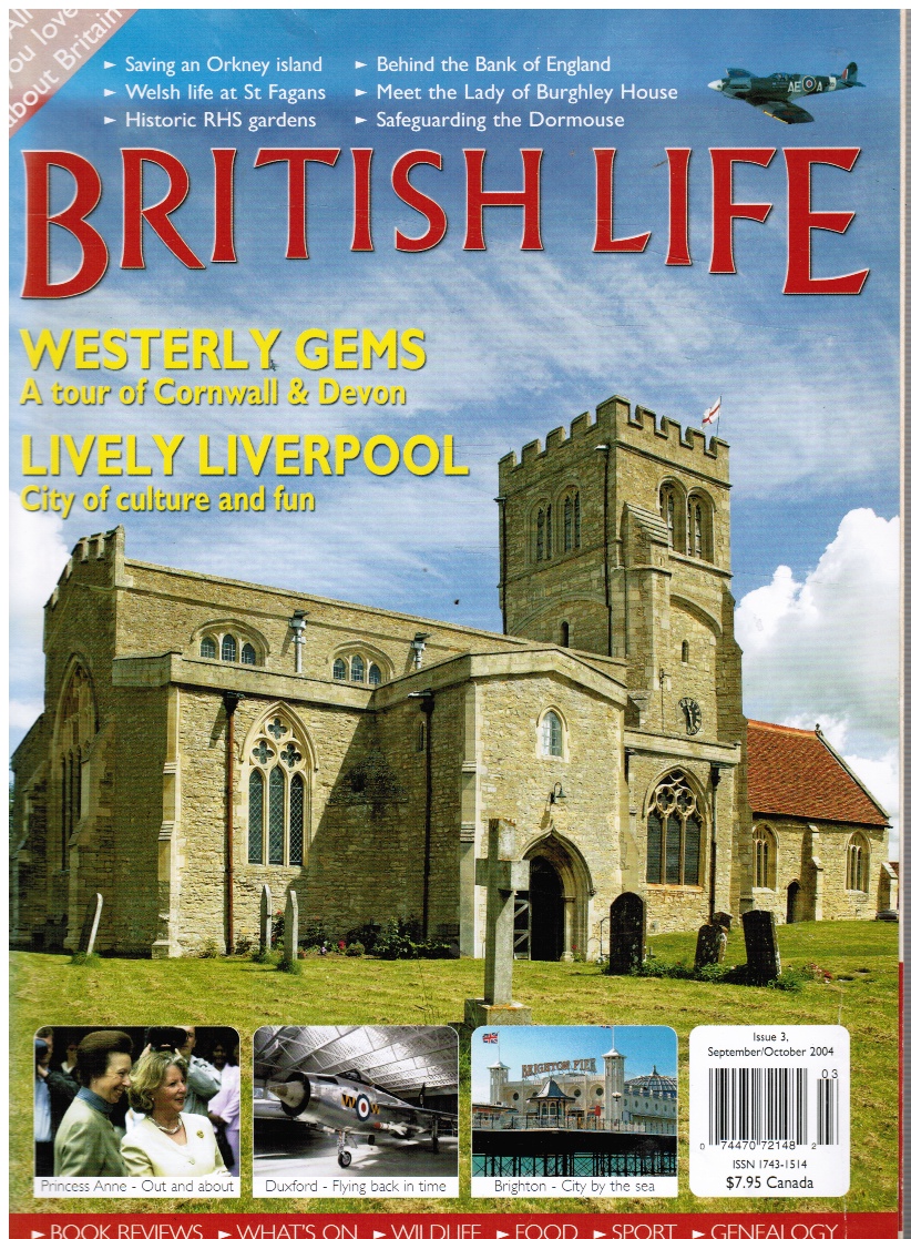Image for British Life: Issue 3, September/October 2004 Features: Liverpool, Cornwall & Devon