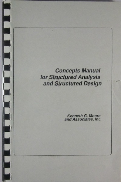 Image for Concepts Manual for Structured Analysis and Structured Design