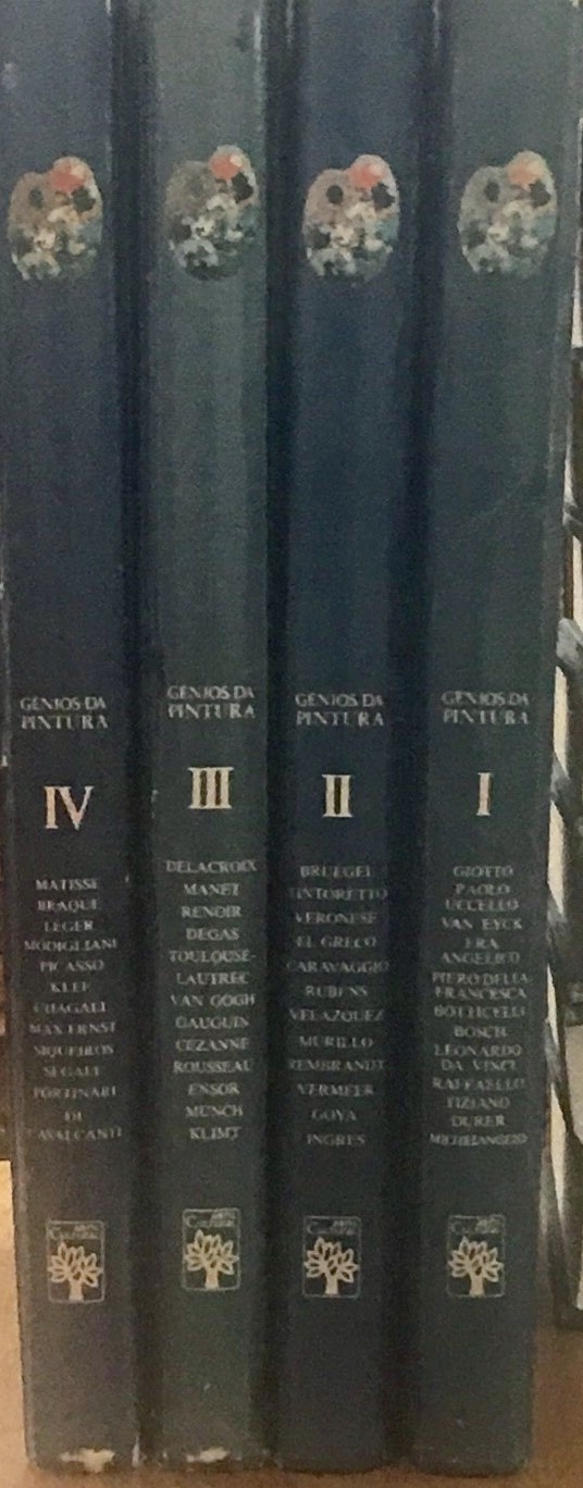 Image for Genios Da Pintura: (4 Volumes) Volumes 1, 2, 3, and 4 Modigliani, Durer, Picasso, Chagall, Van Gogh, Cezanne, Matisse, Giotta, Etc