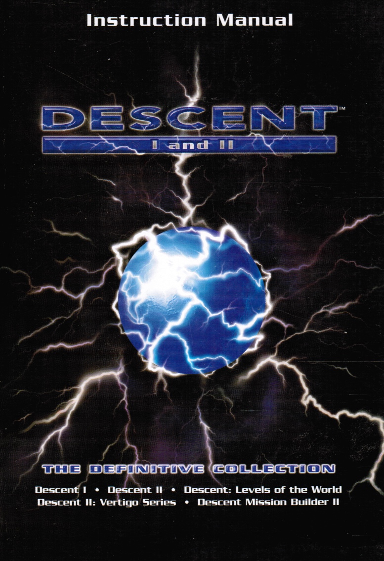 Image for Descent I and II Instruction Manual The Definitive Collection