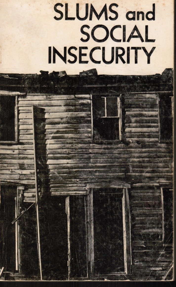 Image for Slums And Social Insecurity